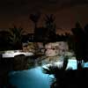 Swimming pool lighting, Natural boulders